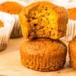 Healthy Pumpkin Muffins
