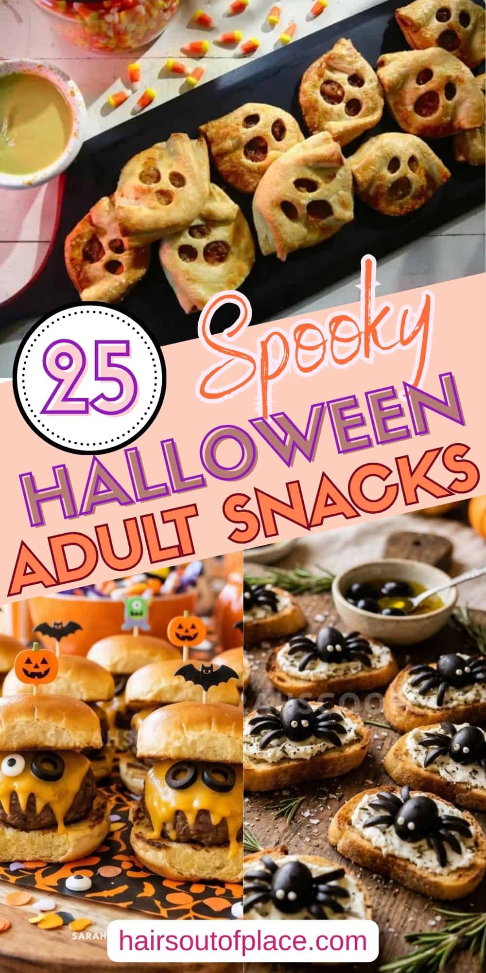 25 spooky halloween snacks pinterest pin