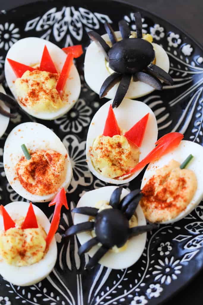 halloween deviled eggs