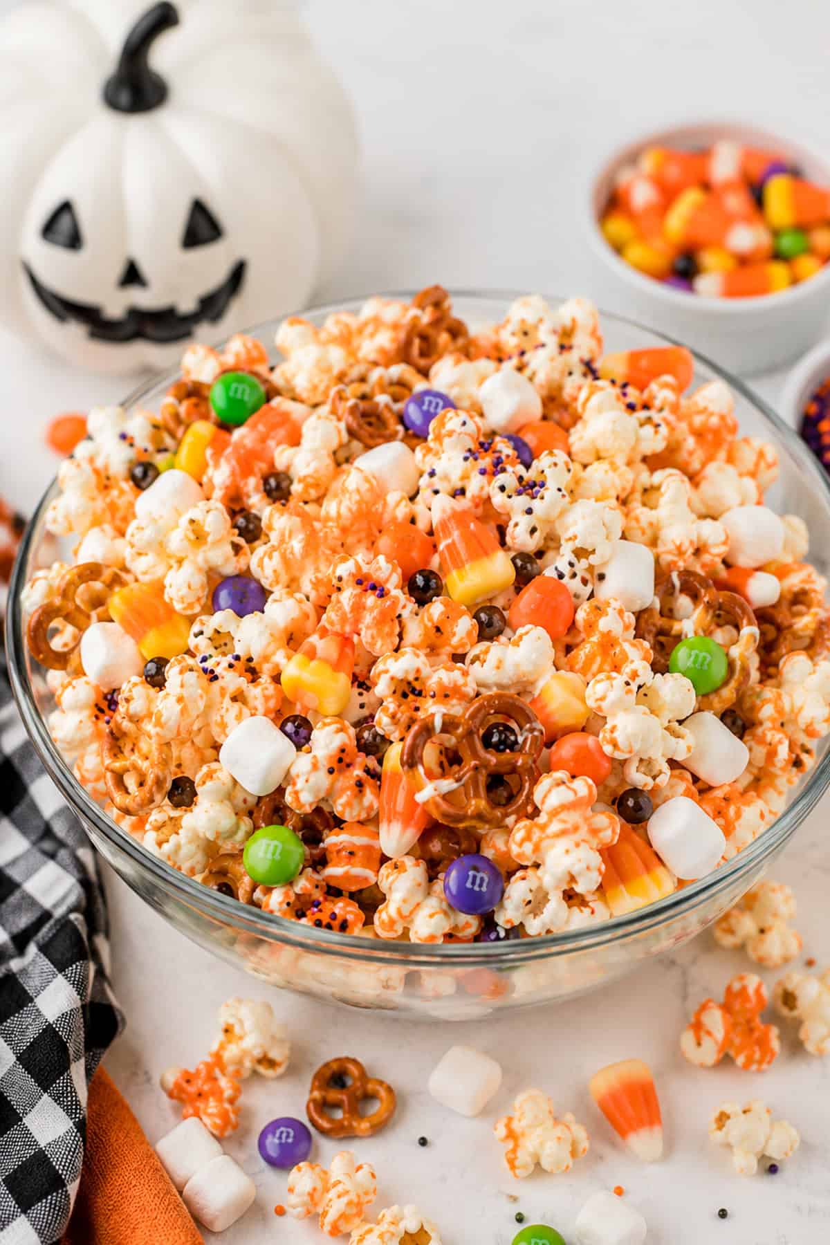 halloween popcorn mix makes the best party finger food