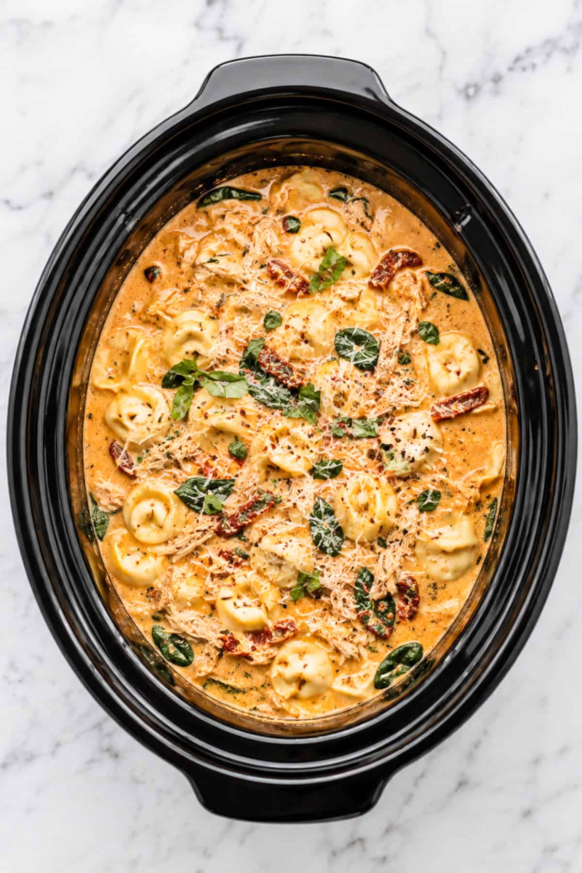 marry me chicken tortellini soup in a crockpot