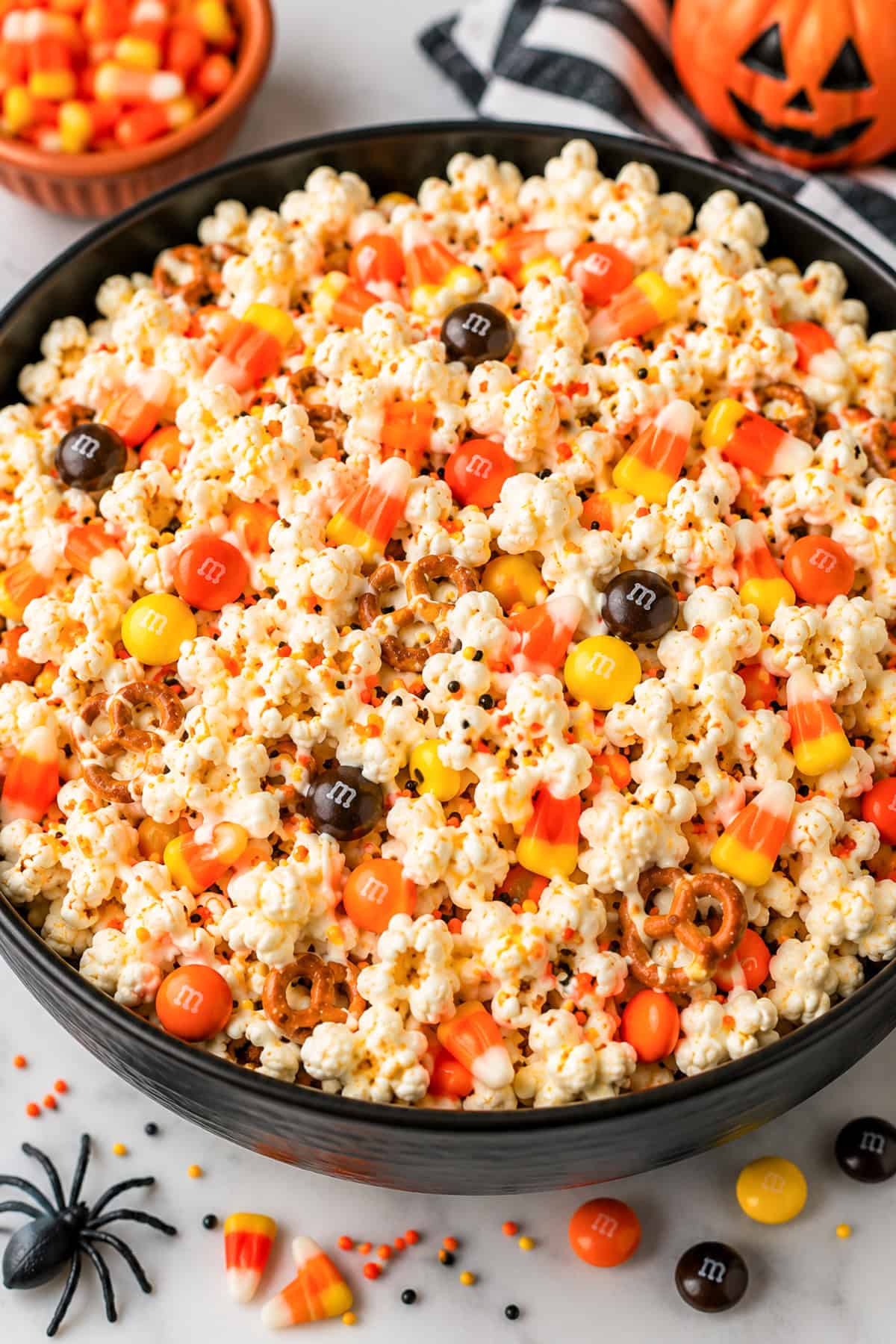 halloween popcorn mix candy corn recipe