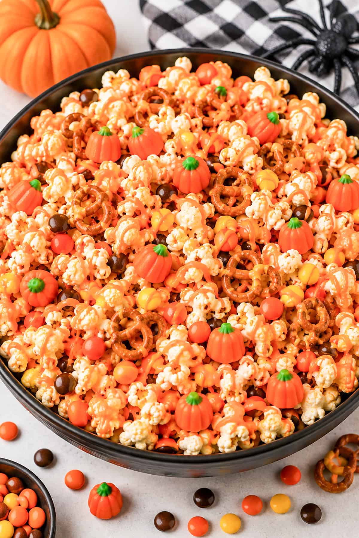 halloween popcorn mix ideas