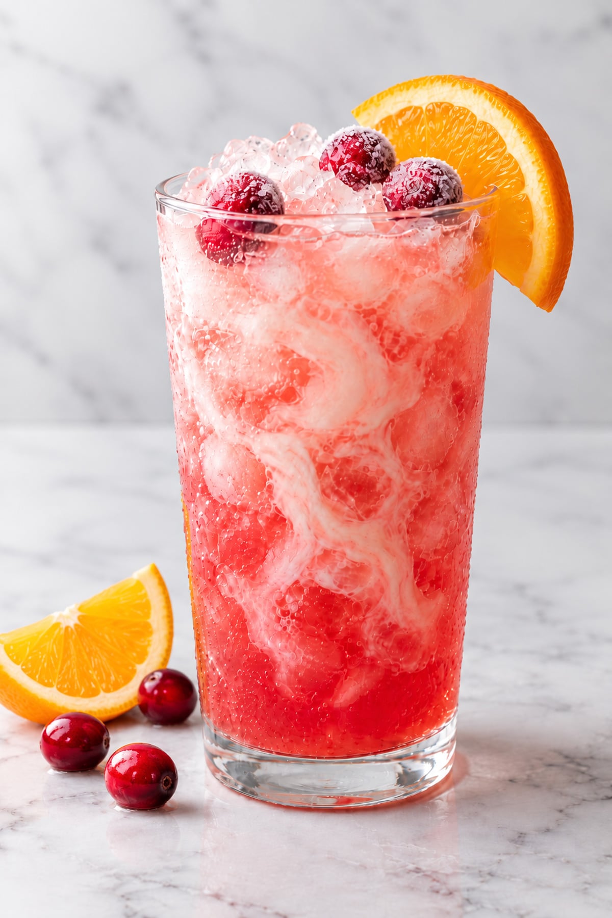 cranberry orange dirty soda flavor for christmas