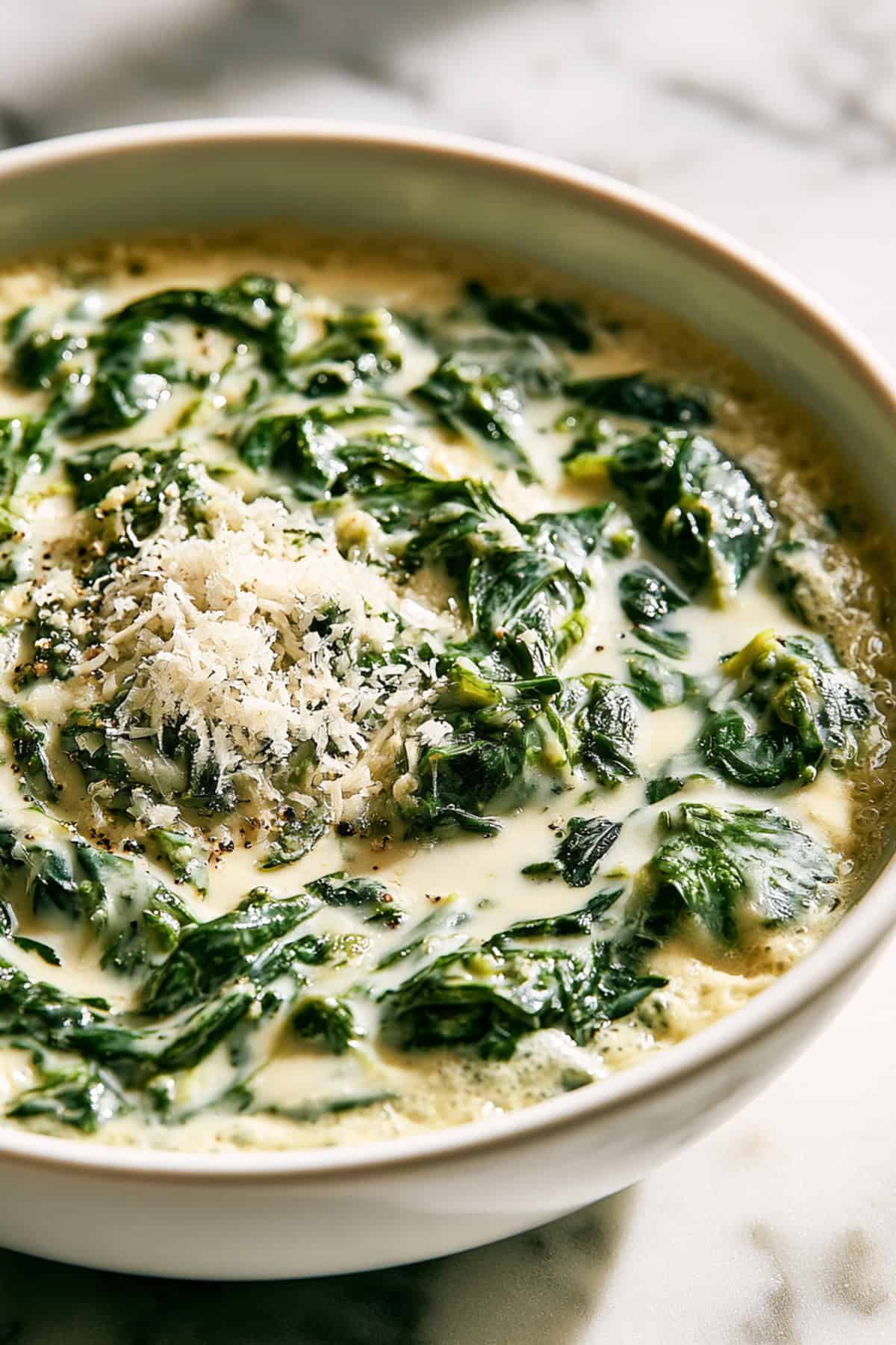 easy steakhouse creamed spinach as a thanksgiving side dish recipe