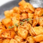 easy thanksgiving side dish recipes like maple butternut squash cubes