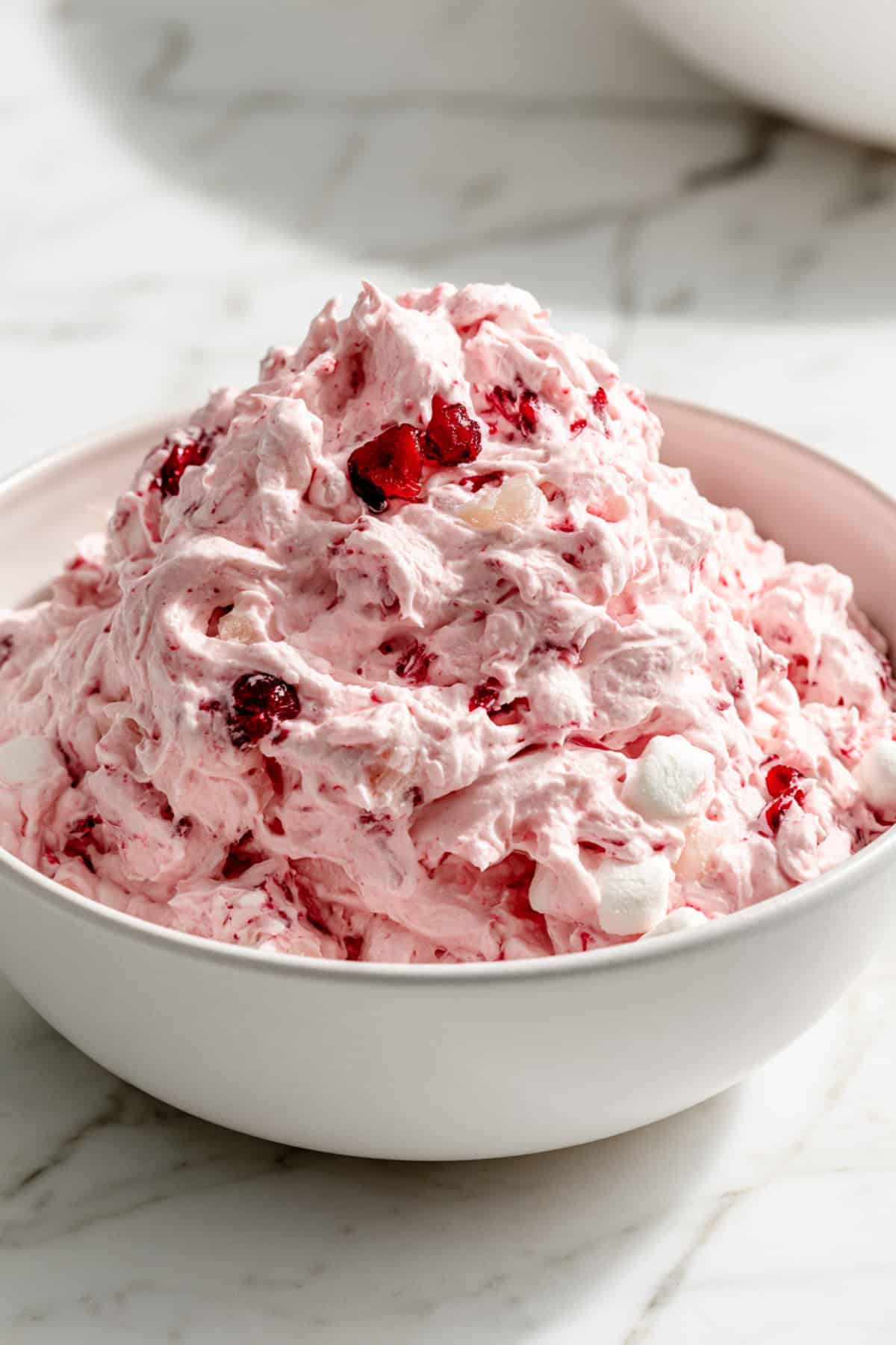 cranberry fluff salad for thanksgiving